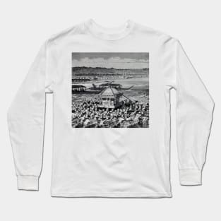 Japanese maritime procession in praise of their protector God Long Sleeve T-Shirt